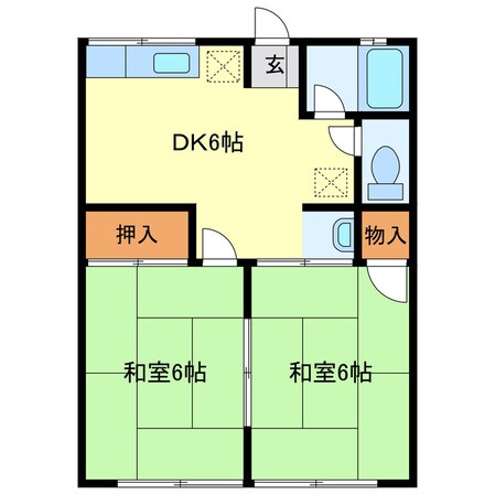 メゾンド・ユーの物件間取画像